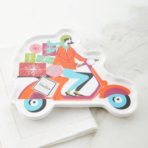 Neiman Marcus Moto Girl Holiday Trinket Tray